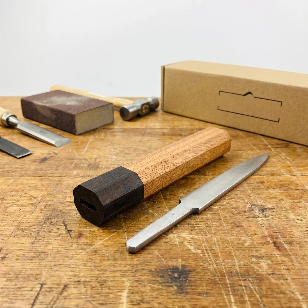 Solid Wood Octagonal Handle Bl - Japanese Knife review and price