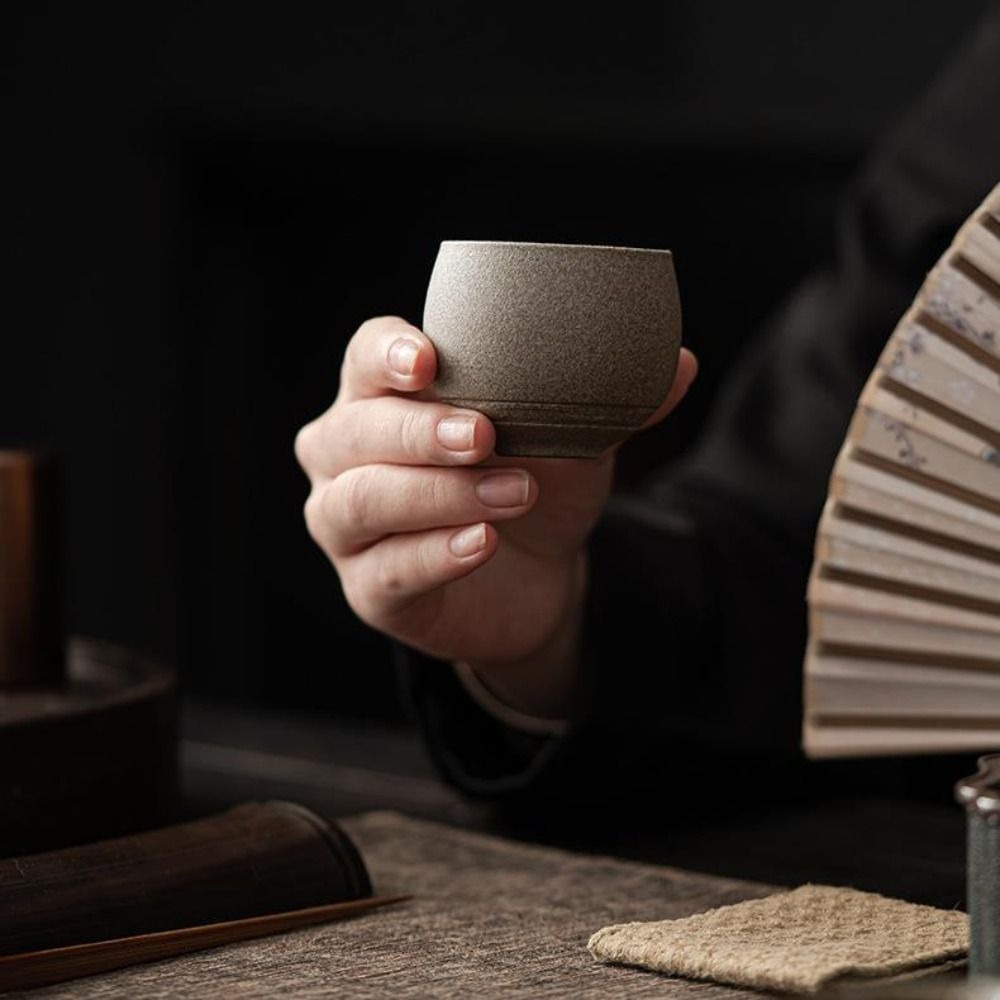 Kung Fu Tea Set Japanese Stone - Japanese Pottery review and price