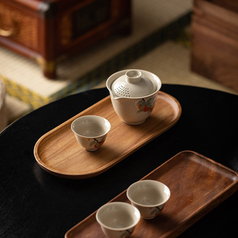 Tableware Solid Wood Food Tray - Japanese Snacks review and price