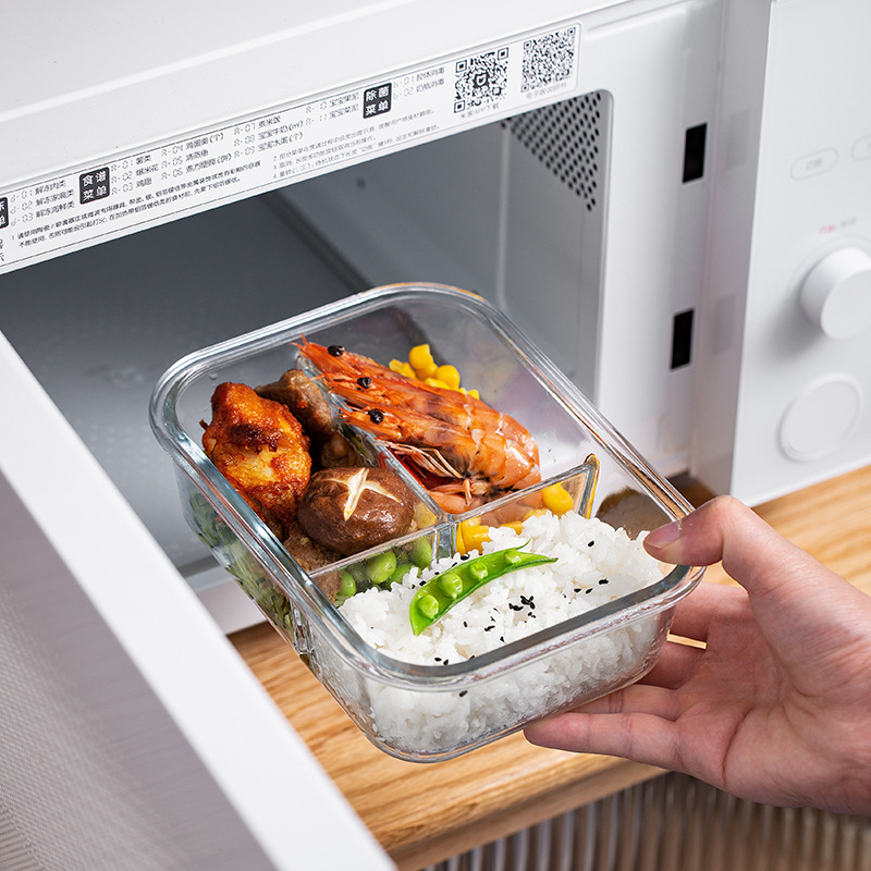Glass Fresh-Keeping Box high B - Bento Box review and price