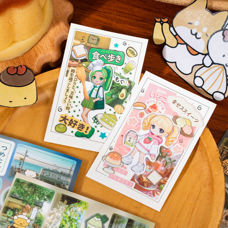20Pcs Coated Paper Kawaii Food - Japanese Snacks review and price