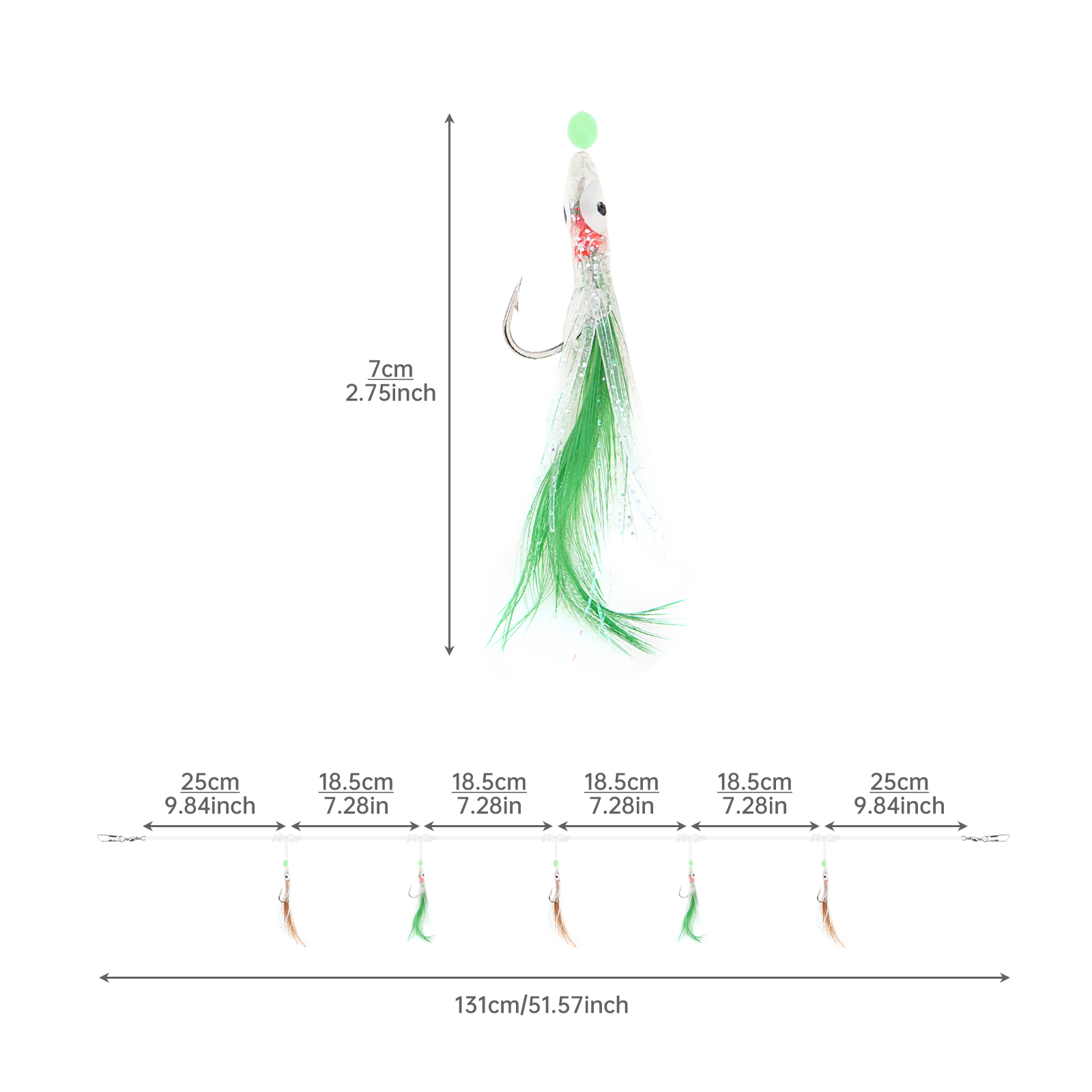 Sabiki Soft Fishing Lure Hooks - Furoshiki review and price