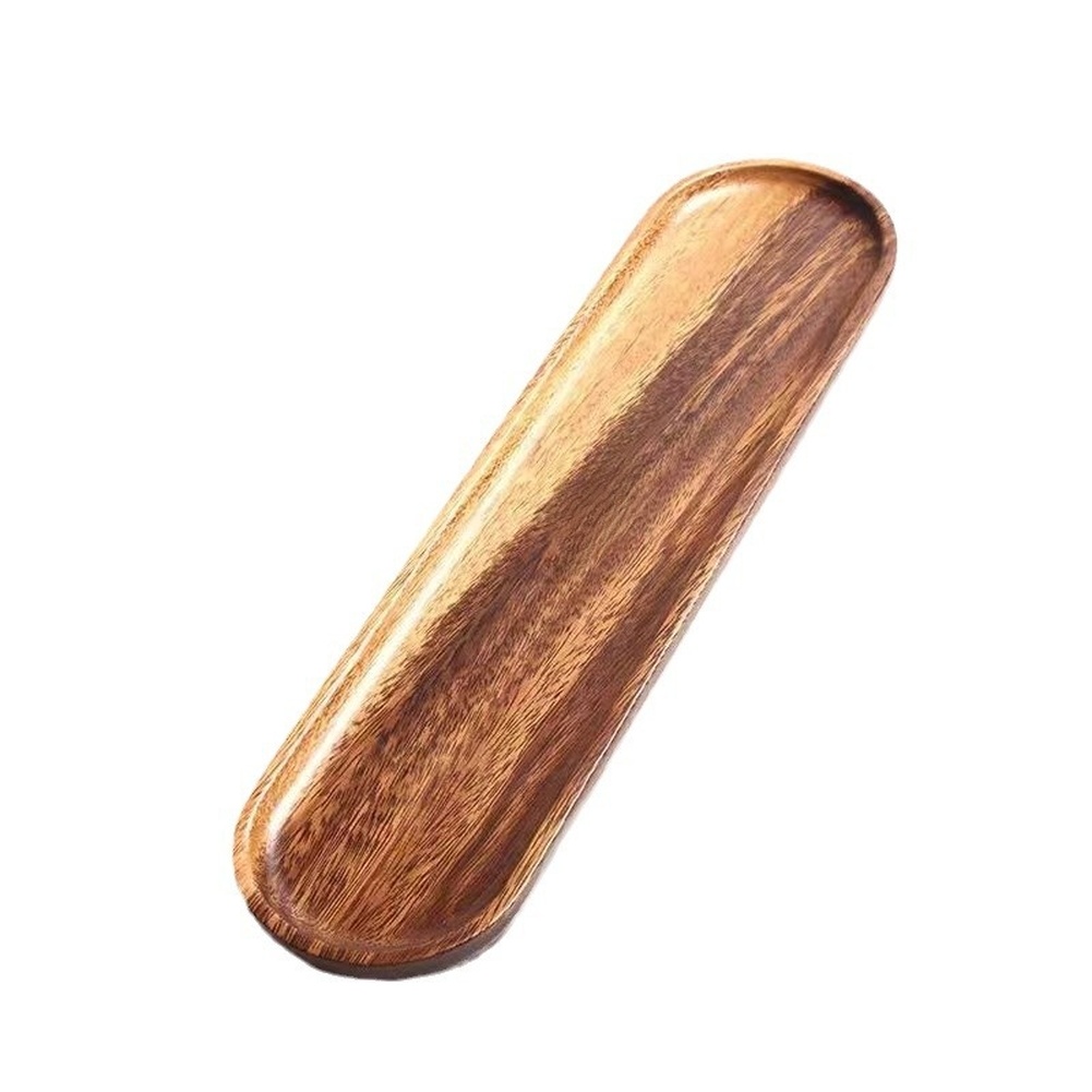 Walnut Wood Tray Tableware Rec - Japanese Snacks review and price