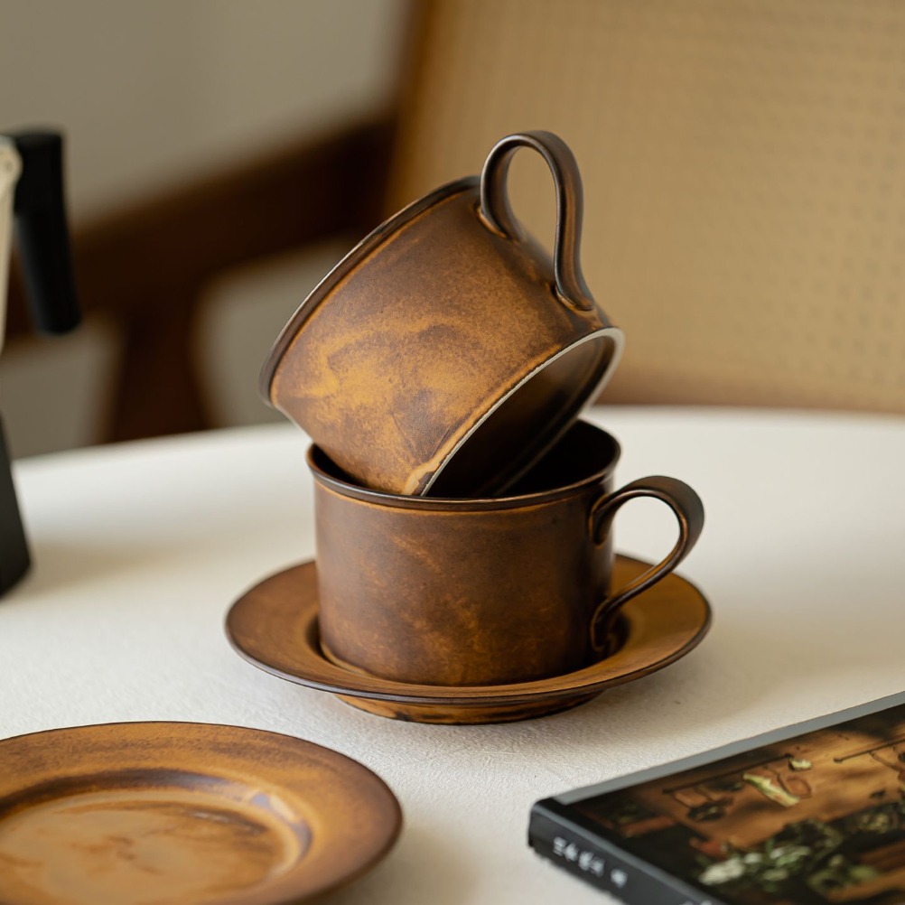 Japanese Retro Coffee Cup and  - Japanese Pottery review and price