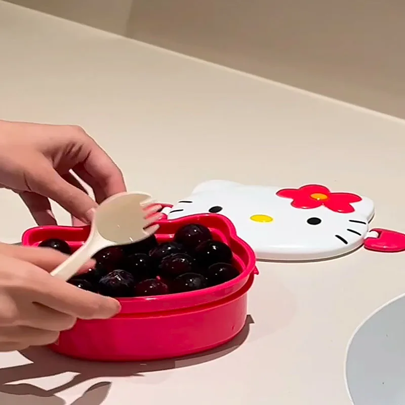 Cute Hello Kitty Shaped Lunch  - Japanese Snacks review and price