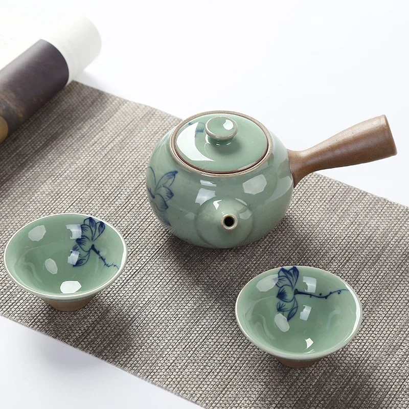 1pc Hand-painted Open Slice Ic - Japanese Pottery review and price